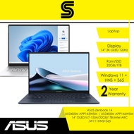 ASUS Zenbook 14 OLED UX3405M APP145WSM/APP146WSM- (Ultra 7 155H | 32GB  | 1TB SSD | Intel Arc | 14" 