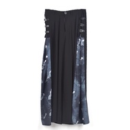 XITAO Pants Print Patchwork Women Wide Leg Pants