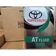 TOYOTA ATF WS AUTO TRANSMISSION FLUID OIL 4L FOR [TOYOTA VIOS , ALTIS ,CAMRY ]