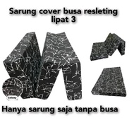 3-fold zippered foam mattress sheet cover, size 200x145, thickness 5 10 15 20cm TS