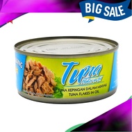 Tuna Flakes In Oil, Ikan Tuna Dalam Tin Cap Bintang Tuna Flakes In Oil (Tune Kepingan Dalam Minyak) 