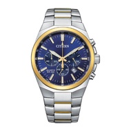 Citizen AN8176-52L AN8176 AN817652LQuartz Chronograph Blue Analog Gold Tone Men's Casual Watch