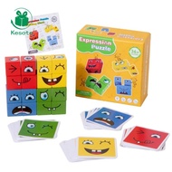 [Kesoto] Face-Changing Puzzle Interactive Face Changing Cube Game Expression Matching Game Portable 