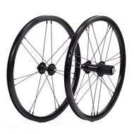 Taiwan NBR Rim Alloy Wheels 16  1 3/8  349 Rim Brake 11 Speed for FNHON GUST Zephyr Folding Bike Custom Bicycle Wheelset