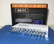 PREAMP EQUALIZER EMBASSY EQ777 (7 band)