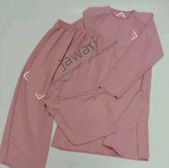JAWARI SUIT WAWA SET BAJU DAN SELUAR MUSLIMAH IRONLESS CEY