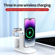 Hot-selling Magnetic Three-in-One Wireless Charger Foldable Wireless Charger 25W Wireless Charger So