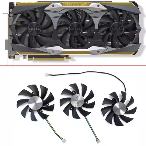 GA92S2U DC12V 0.46A for ZOTAC GTX1080Ti AMP EXTREME GTX 1080 Ti Core Edition Graphics card Heat sink
