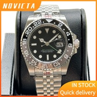 GMT Men's Automatic Mechanical Watch Stainless Steel 904L