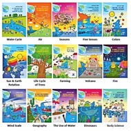 Genuine Mr. Xuele's Wonderful Journey of Mr. water 15 Volumes Boxed Mr. water English Children's Pop