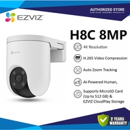 EZVIZ H8c Pro 4K 8MP 5MP 3MP Outdoor Security 360 Pan Tilt WiFi CCTV Camera | AI Human Detection | A
