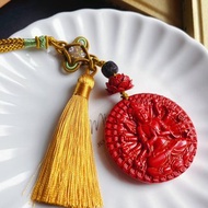 硃砂 千手觀音 保平安 掛件 包掛 車掛 禮物 長輩禮佛像