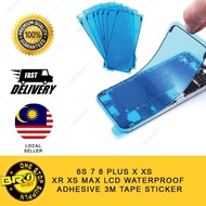 Compatible For 6S 7 8 Plus X XS XR XS MAX 11 12 13 14 15 Pro Max Mini LCD Waterproof Adhensive 3M Ta