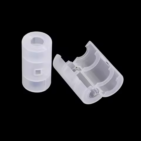 4Pcs AA Battery To Size C Battery Cases Box Adapters Converter Holder Switcher Converter