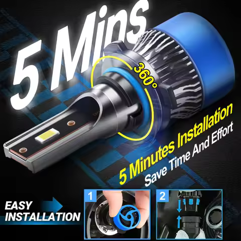 H4 Motorcycle LED Headlight Bulb High Low Beam 12V 10000Lm Moto Lamp For KTM 690 SMCR Duke R+ ABS 95