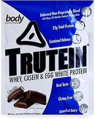 Body Nutrition Trutein High Protein Powder: 45% Whey, 45% Casein, 10% Egg White, Gluten-Free, Low So