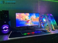 Máy PC Gaming i5 9400F / 750TI 4G New + Màn Hình 24" Full HD chiến Game Đồ Họa BH 12 Tháng