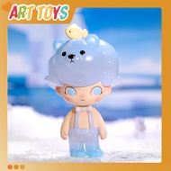 【Genuine】Popmart DIMOO Aquarium Series Action Figure Toy Clear Figure