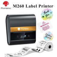 Phomemo M260 Portable Label Sticker Printer,Bluetooth Inkless Thermal Printer