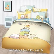 限時優惠*全新正品角落生物角落小夥伴床品套裝被袋床單床笠枕袋四件套 3尺/4尺/4尺半/5尺(單人至加大)