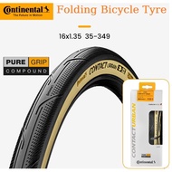 Continental Contact Urban Folding Bicycle Foldable Tyre 16 inches City Bike Tires 16x1.35 35-349