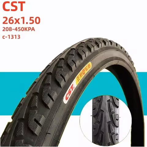 CST 26x1.5 Bike Tire 26x1.50 26" 40-559 Road MTB Bike Tire Mountain Bike Tyre For Cycling Bicycle Ti