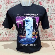 Kaos Souvenir Singapore Singapura Hitam Oleh Oleh Singapura