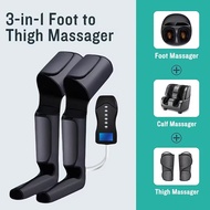 2000mAh Electric Air Compression Foot Leg Massager Full Therapy Circulation Exerciser Compression Ma