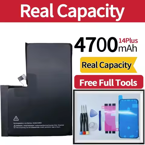Original High Capacity Battery for iPhone SE/SE2020/6/6s/6 Plus/7/8/8 Plus/X/XR/XS/11/12/12 Mini/13/