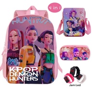 K-POP character kindergarten and elementary school girls' school bag - cute 4 in 1 children's backpa
