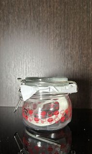 ikea glass kitchen jar 宜家傢俬 真空瓶 蘑菇圖案