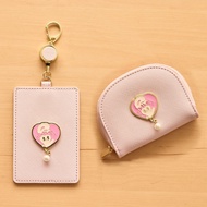 [Esther Bunny Esther Bunny] Leather Retractable Ticket Holder/Coin Purse Set