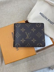 LV Multiple Wallet 百搭經典 錢包 棕色 男款