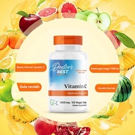 Doctor's Best, Vitamin C with Quali-C, 1,000 mg, 120 Veggie Caps-Sihat Mall