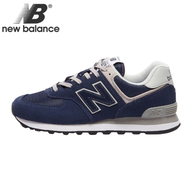 NEW BALANCE NB ผู้ชายและผู้หญิงรองเท้า 574 Series สบายและอเนกประสงค์ Retro เย็บแฟชั่นรองเท้าลำลอง