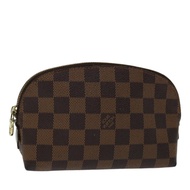 路易威登 Damier Ebene Pochette 化妝小包 N47516 LV 正品 70048
