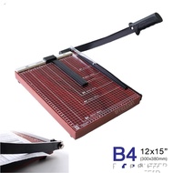 7E MALLSHOP A34(ร้านไทย) แท่นตัดกระดาษวัสดุไม้ A3และA4 แบบโลหะ [A3 15"x18)(A4 12X15)(อุปกรณ์สำนักงาน