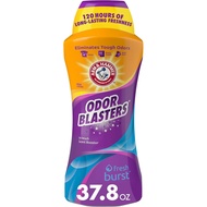 ARM & HAMMER Odor Blasters In-Wash Scent Booster, Laundry Scent Booster, Fresh Burst Scent, 37.8 Oz
