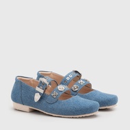 Adorable Projects - Brighit Britania Flat Shoes Light Blue Women's Shoes Flat Shoes Women