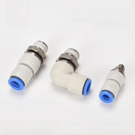 Đầu Nối Ống Khí Xoay 360 Độ Tốc Độ Cao Đầu Nối Khớp Đa Năng Bằng Khí Nén Loại Smc Ksh/ksl04-m5/1 Lắp