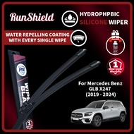 RunShield For Mercedes Benz GLB X247 (2019-2024) Hydrophobic Coating Silicone Wiper Blade Car Windsh