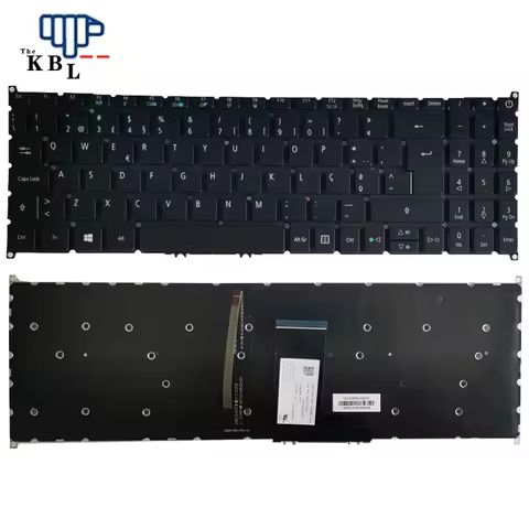 New For Acer Portugal Language SF315-41 SF315-51 SF315-52G N17P4 A615-51 SF315-52 Backlit Laptop Key