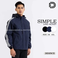 🇲🇾 DESINCE Simple Line Jacket Men Top Jaket Lelaki MT 161
