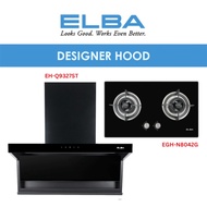 [FREE SHIPPING] ELBA 2000m³/hr Power Designer Hood MONZA SERIES [EH-Q9327ST(BK)] - WITH GESTURE MOTI