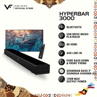 Vinnfier VF Hyperbar 3000 All-In-One Home TV Bluetooth USB Drive Soundbar Speaker (160W)