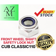 WMOTO CUB CLASSIC110 FRONT WHEEL SHAFT SAFETY LOCK NUT