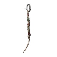 stillgoods - STRAND Keychain - Indian Agate + Dalmatian Jasper