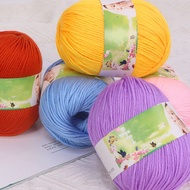 50g Yarn Silk Knitting Yarn Cotton Crochet Thread Yarn Tricots Diy Knitting Socks Yarn Hilos Para Tejer A Ganchillo Crochet