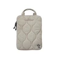 Beautiful Snoopy Tablet Bag Great Value Available In Black Cream To Choose From Size 24*34*1.8 Cm. G