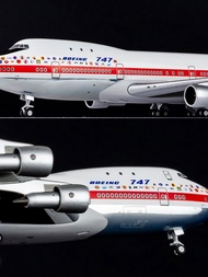 NG LITE 1/400 Boeing 747-100 Global First Launch 747 First Flying 55th Anniversary Edition Airliner 